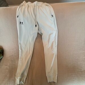 Under Armour Men’s Light Tan Performance Joggers